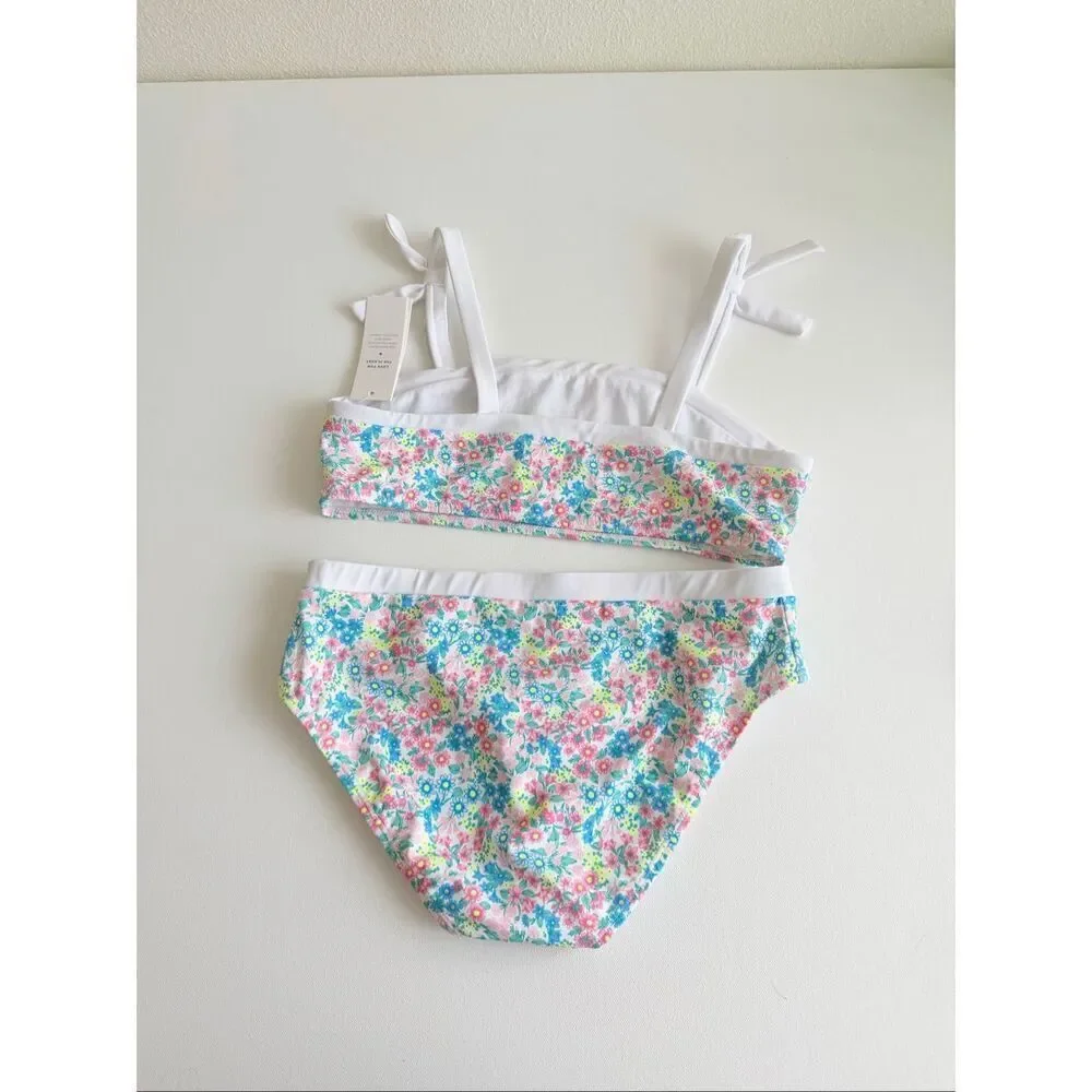 Janie and Jack Recycled Ditsy Floral 2-Piece Swimsuit size 16